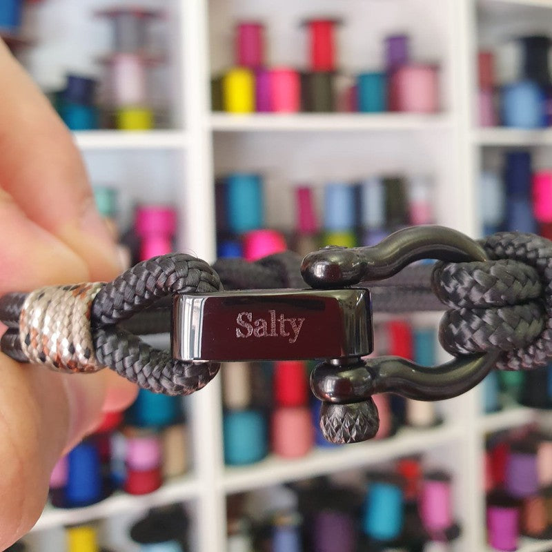 CAPTAIN 4mm Nautical Clasp Bracelet - Camo