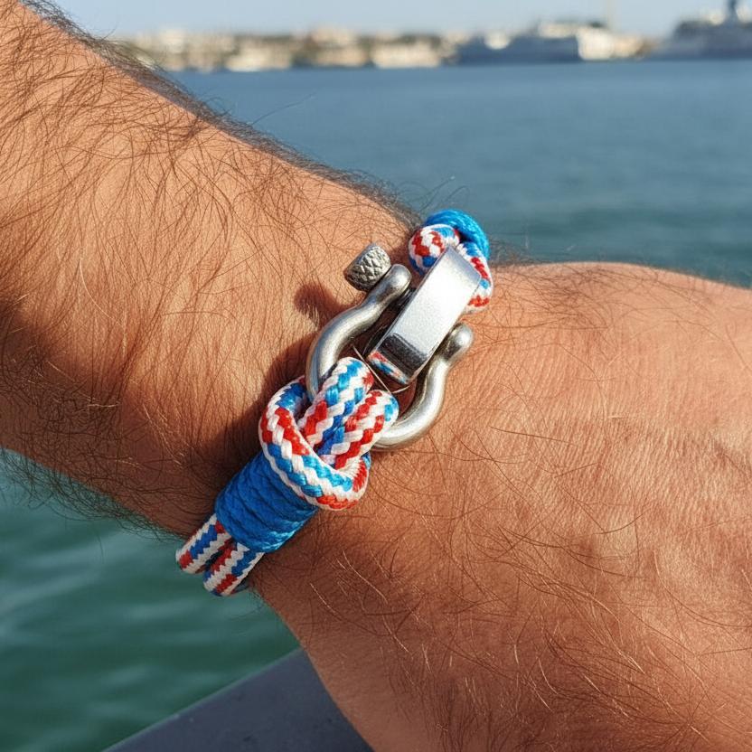 CORSAIR 5mm Nautical Clasp Bracelet Croatian Mix