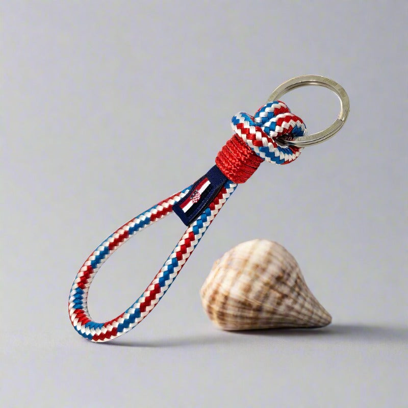 HARBOUR nautical rope keyring Croatian mix