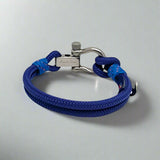 ADRIATICA Nautical Clasp & Anchor Bracelet Blue