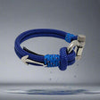 ADRIATICA Nautical Clasp & Anchor Bracelet Blue