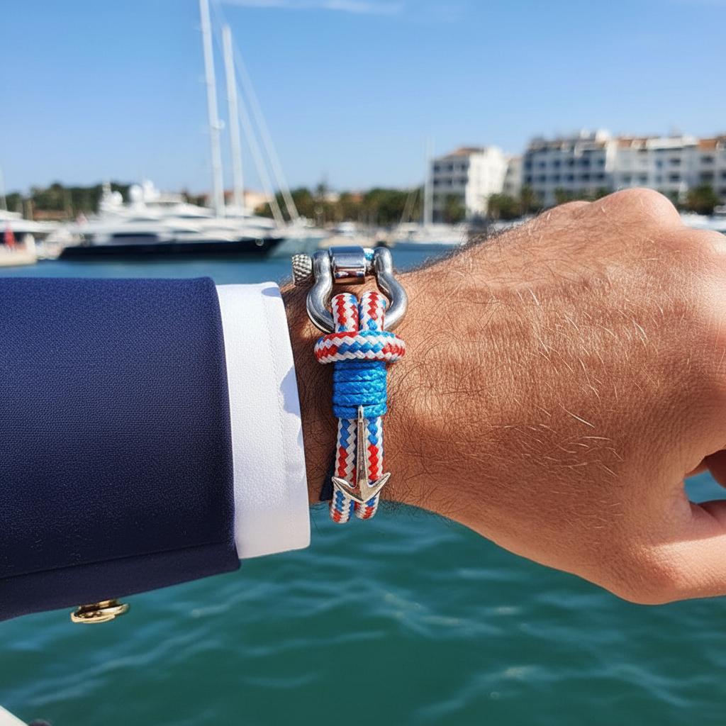 ADRIATICA Shackle & Anchor Bracelet Croatian Mix - Break Time Croatia