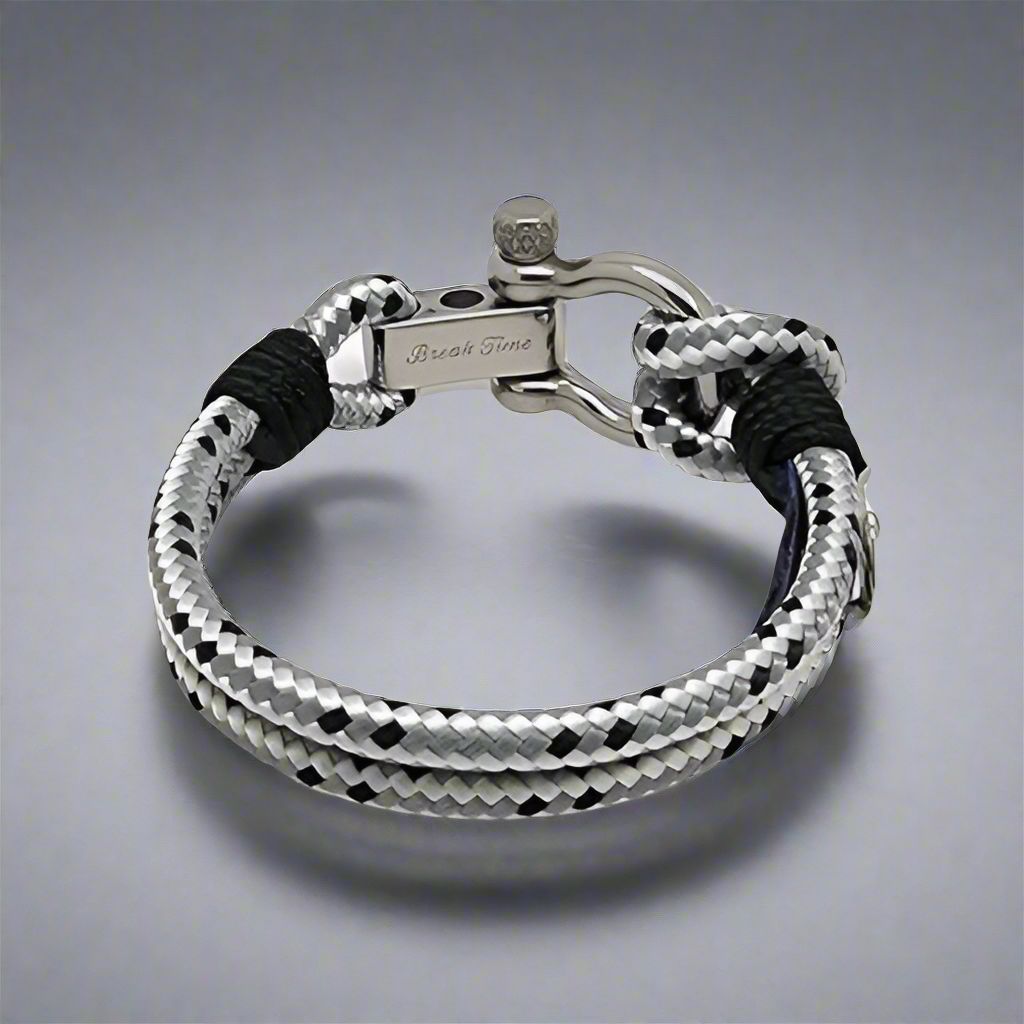 ADRIATICA Nautical Clasp & Anchor Bracelet Grey Mix