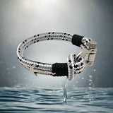ADRIATICA Nautical Clasp & Anchor Bracelet Grey Mix