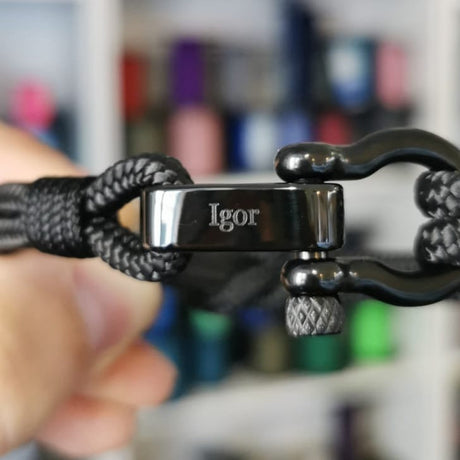 CAPTAIN 4mm Nautical Clasp Bracelet