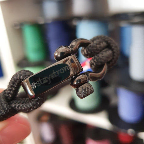 CAPTAIN 4mm Nautical Clasp Bracelet