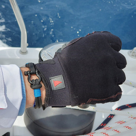 CAPTAIN 4mm Nautical Clasp Bracelet - Blue