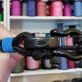 CAPTAIN 4mm Nautical Clasp Bracelet - Blue