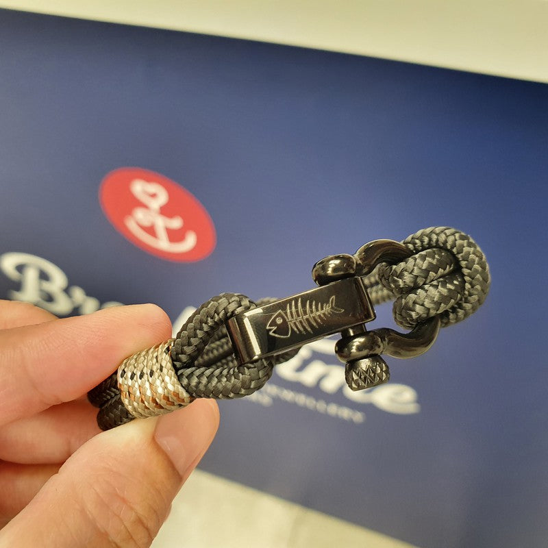 CAPTAIN 4mm Nautical Clasp Bracelet - Camo