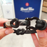 CAPTAIN 4mm Nautical Clasp Bracelet - Camo