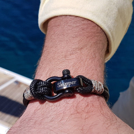 CAPTAIN 4mm Nautical Clasp Bracelet - Camo