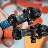 CAPTAIN 4mm Nautical Clasp Bracelet - Teal