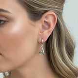 CHARMED MINI huggie earrings for kids - sailboat