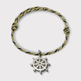 CHARMED bracelet with rudder pendant