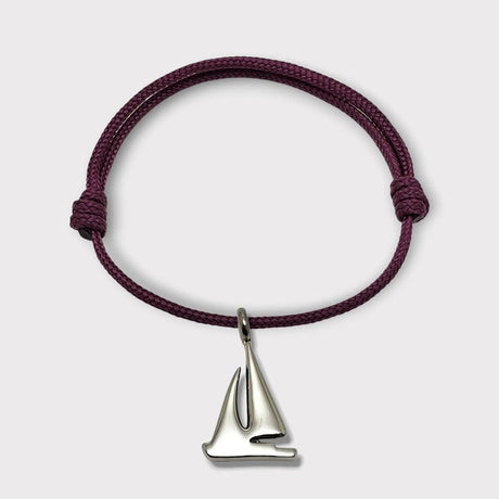 CHARMED bracelet with sailing yacht pendant