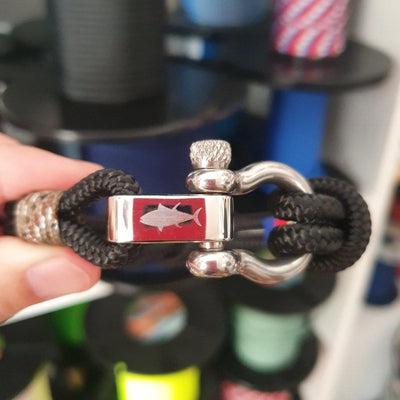 CORSAIR 5mm Nautical Clasp Bracelet Black Camo