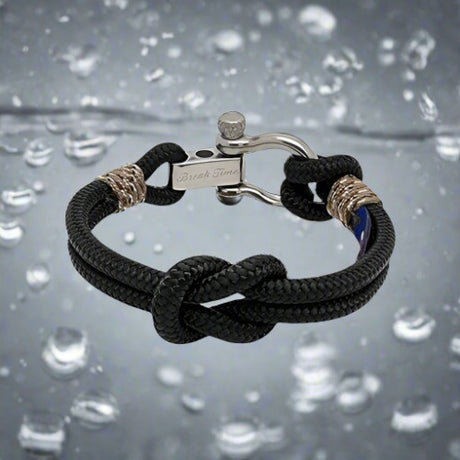 CORSAIR 5mm Nautical Clasp Bracelet Black Camo