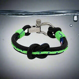 CORSAIR Big Shackle Bracelet Black Green