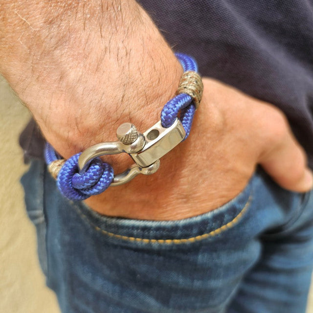 CORSAIR Big Shackle Bracelet Blue Camo