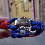 CORSAIR Big Shackle Bracelet Blue Red