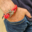 CORSAIR Big Shackle Bracelet Red