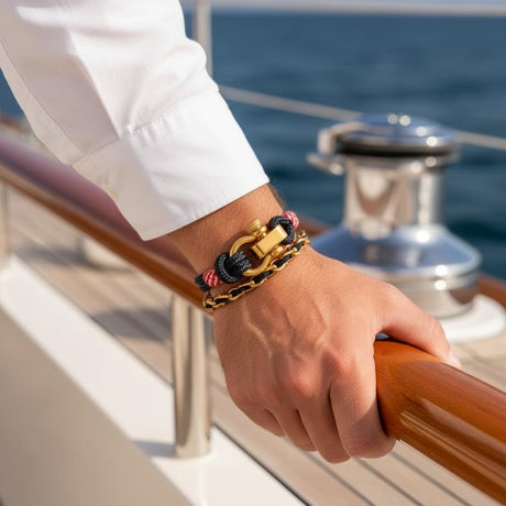 OCEAN MAXI Designer Bracelet / Necklace Black