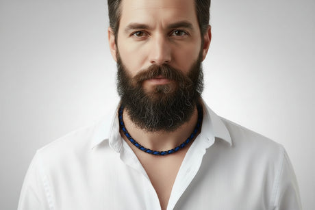 OCEAN MAXI Designer Bracelet / Necklace Electric Blue