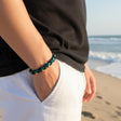 OCEAN MAXI Designer Bracelet / Necklace Emerald Green
