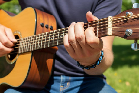 OCEAN MAXI Designer Bracelet / Necklace Gray Blue