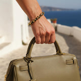 OCEAN MAXI Designer Bracelet / Necklace Khaki