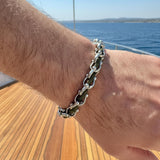 OCEAN MAXI Designer Bracelet / Necklace Khaki