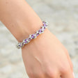OCEAN MAXI Designer Bracelet / Necklace Lavander Purple