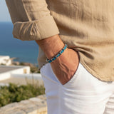 OCEAN MAXI Designer Bracelet / Necklace Teal