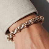 OCEAN MAXI Designer Bracelet / Necklace White