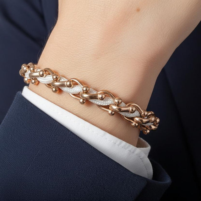 OCEAN MAXI Designer Bracelet / Necklace White