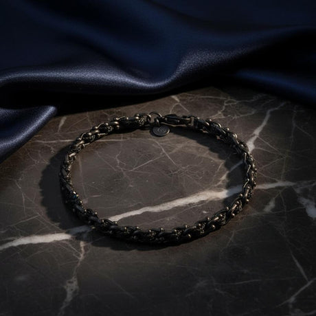 OCEAN MINI Designer Bracelet / Necklace Black