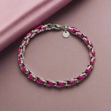 OCEAN MINI Designer Bracelet / Necklace Fuchsia