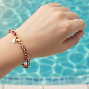 OCEAN MINI Designer Bracelet / Necklace Lavender Pink