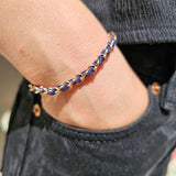 OCEAN MINI Designer Bracelet / Necklace Navy Blue