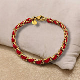 OCEAN MINI Designer Bracelet / Necklace Red