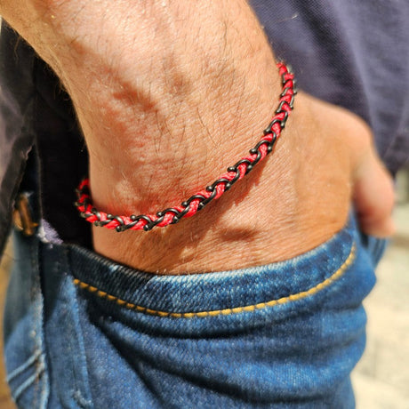 OCEAN MINI Designer Bracelet / Necklace Red