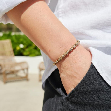 OCEAN MINI Designer Bracelet / Necklace Tan