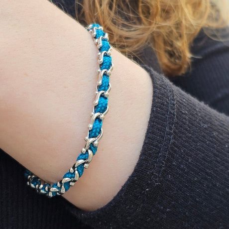 OCEAN MINI Designer Bracelet / Necklace Teal
