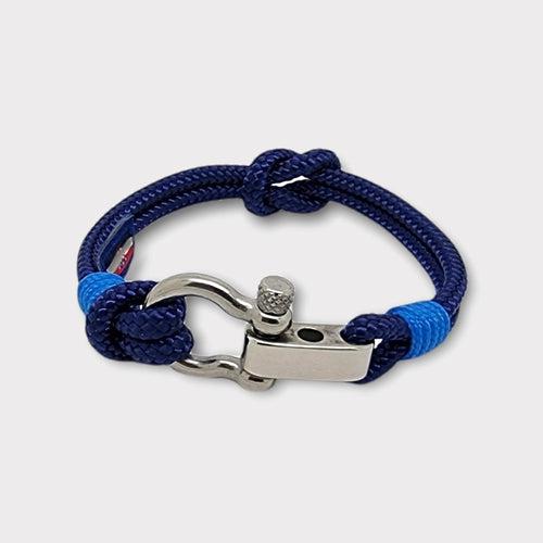 Zancan Bracelet - Regatta - Blue - Knot - Anchor - Rudder - ESB276BL