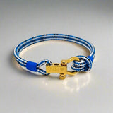 ROYAL mini shackle bracelet blue mix