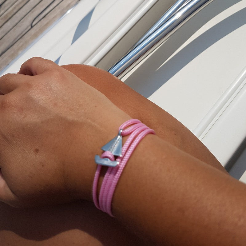 SAILOR mini boat bracelet baby pink