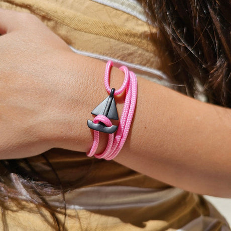 SAILOR mini boat bracelet baby pink