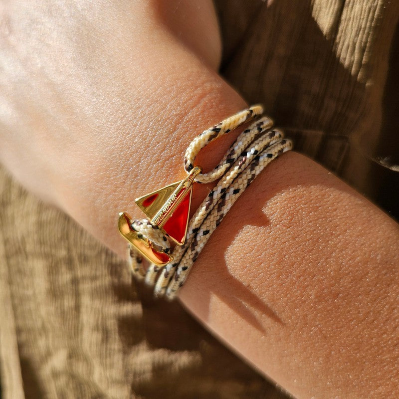 SAILOR mini boat bracelet camouflage