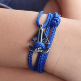 SAILOR mini boat bracelet electric blue