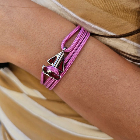 SAILOR mini boat bracelet lavender pink